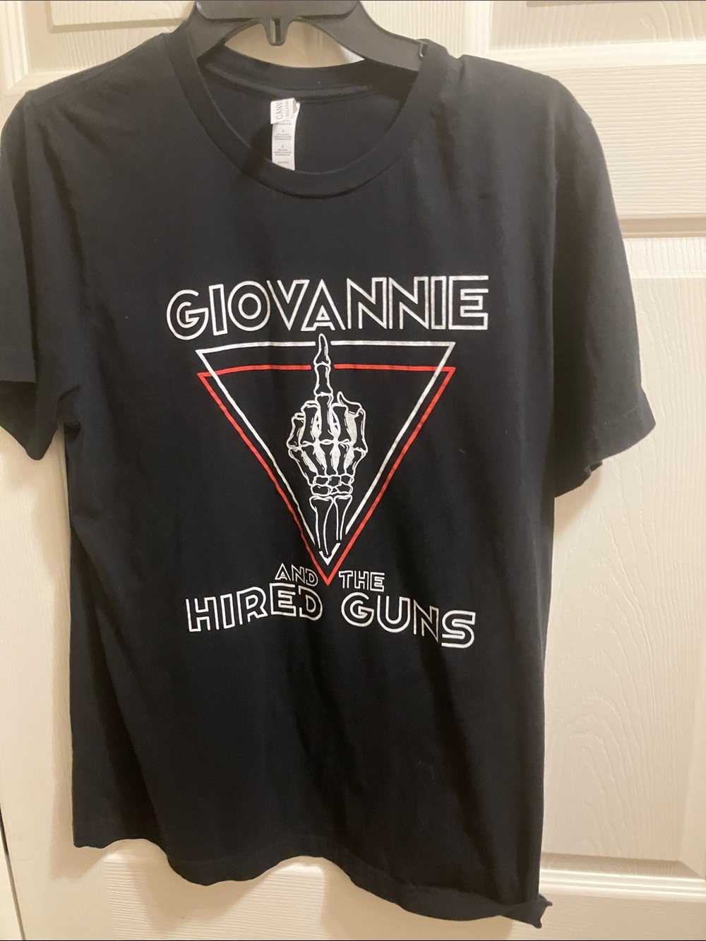 Giovanni’s and the Hired guns Rock T-shirt L